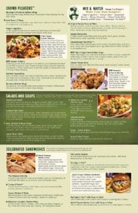 Menu - Bennigans